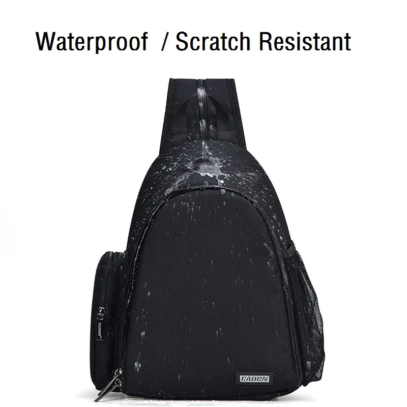 caden outdoor camera backpack waterproof shockproof scratch resistant shouder bag for dslr camera cross body bags 2020 newest free global shipping