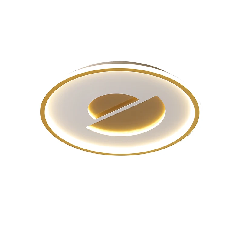 

Modern LED Ceiling Lights For Living Room Corridor Balcony Surface Mounted Golden Black Body Color Lamps Lampadario Candelabro