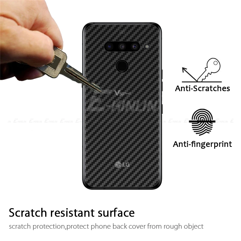 Задняя крышка экрана протектор для LG G8 G8X G7 ThinQ G6 V50S V50 5G V20 V30 V30S V40 Plus G5 SE наклейка из