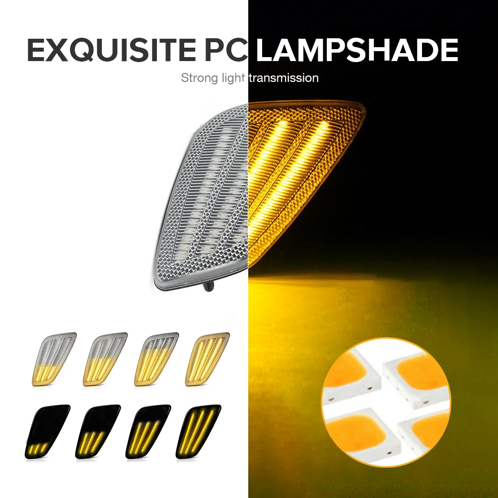 Светодиодсветодиодный габаритные огни для Jeep Wrangler TJ 1997-2006 2 шт. - купить по