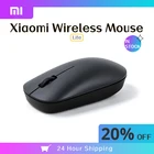 Новый xiao Mi беспроводная мышь Lite 2,4 ГГц 1000 точекдюйм эргономичная оптическая портативная компьютерная мышь USB приемник управления игровая мышь для ПК на коленях