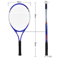 aluminum alloy adult junior tennis racket with free ball nylon wire suitable for childrens training