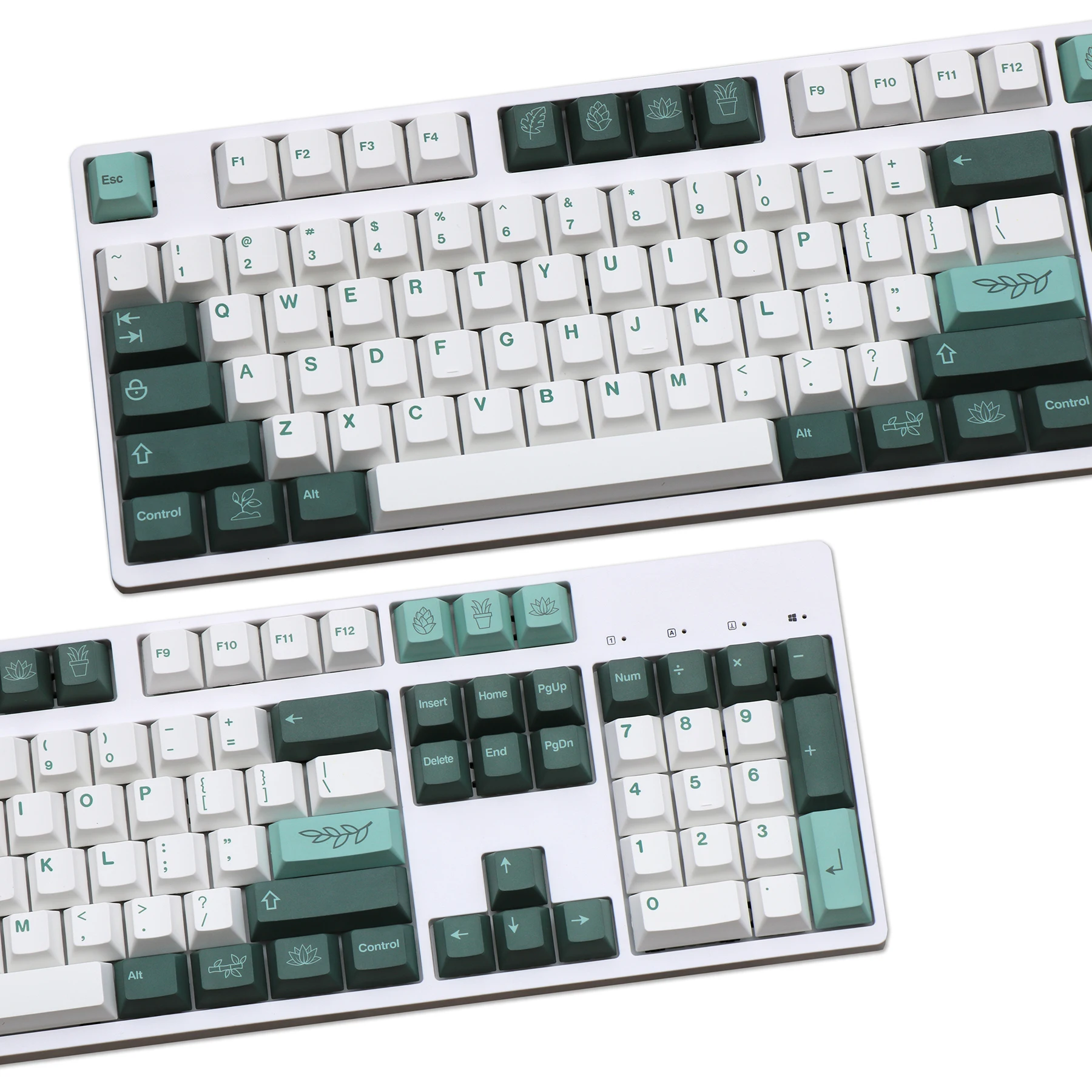 

132/143 Keys GMK Botanical PBT Keycap Cherry Profile DYE-SUB/Double shot Keycaps For Mechanical Keyboard 61 64 84 98 108 Layout