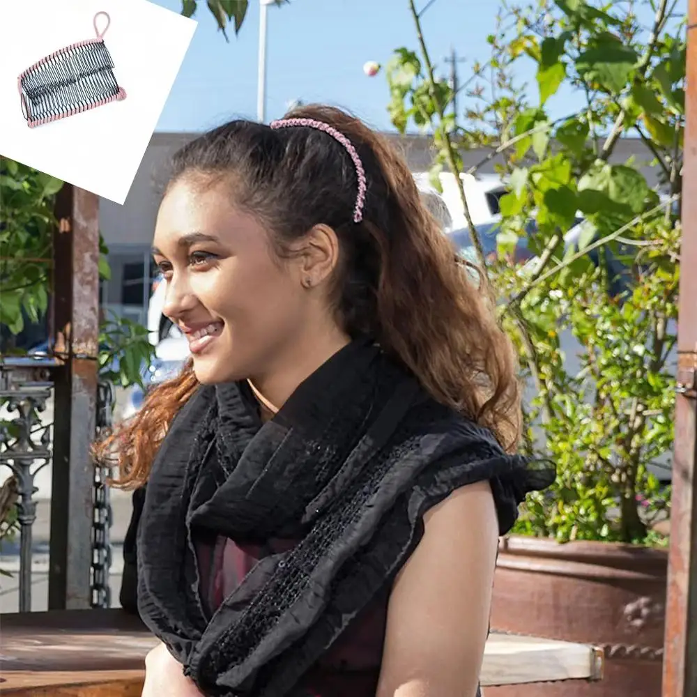 Женские заколки для волос Magic Banana профессиональные эластичные с двойными полями