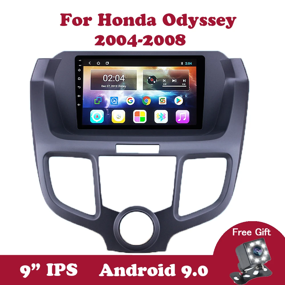 Android 9 0 для Honda Odyssey RB1 2004 2007 2008 Автомагнитола дюймов 2.5D с Canbus GPS навигацией