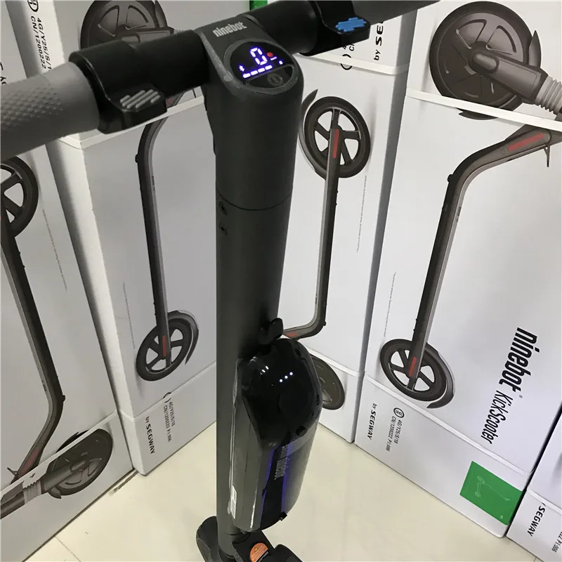 Новейший черный электрический скутер Ninebot KickScooter ES4 V1.5 Электрический гироскутер