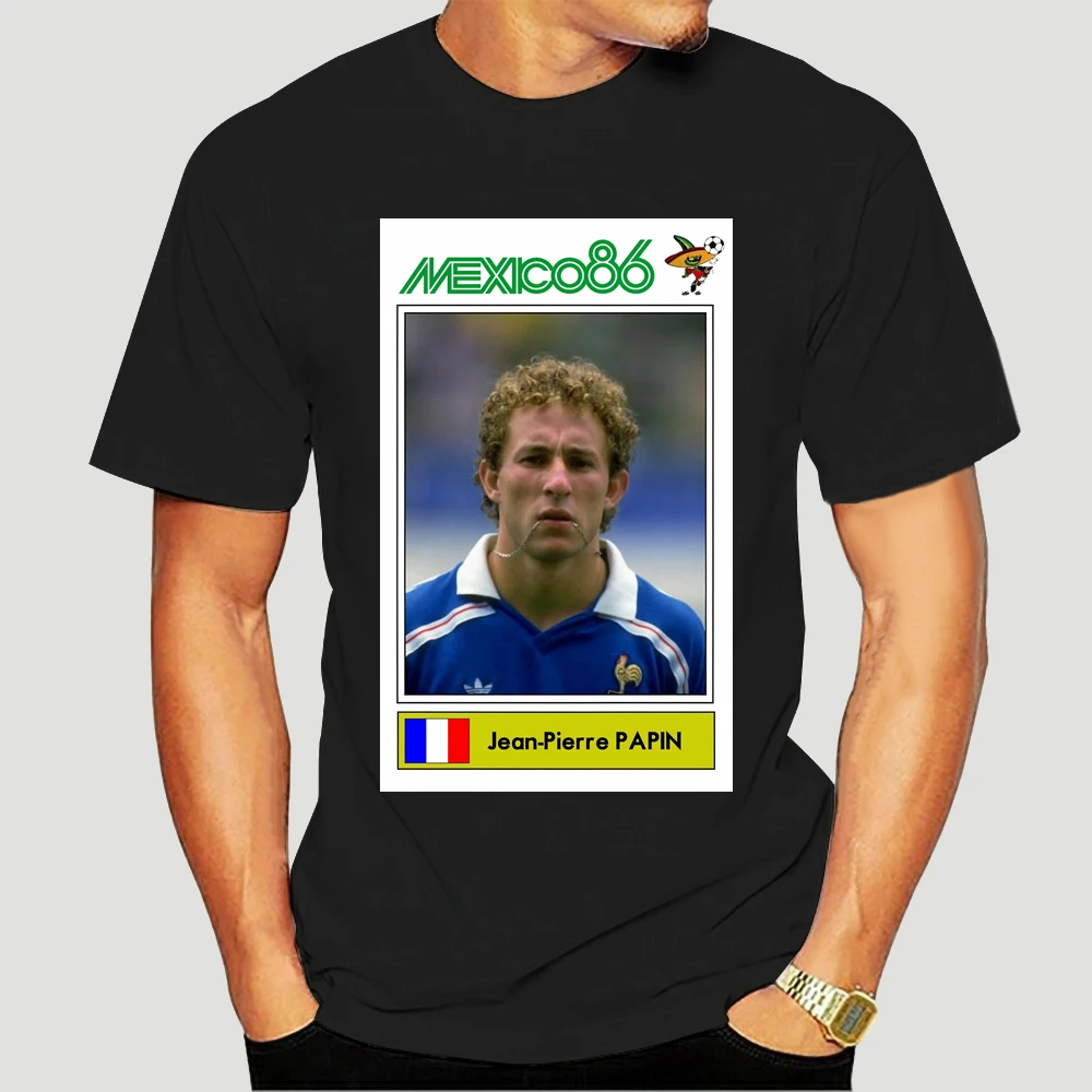 

Men T Shirt Tee shirt jean pierre papin mexico 86 tshirts Women T-Shirt 2959X