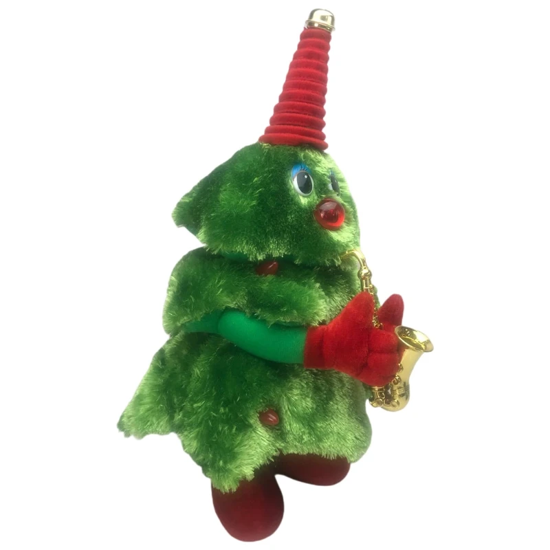 

Singing Dancing Christmas Tree toy Christmas Tree Plush Toy Stuffed Electric Toys Good Xmas Gift for Kids