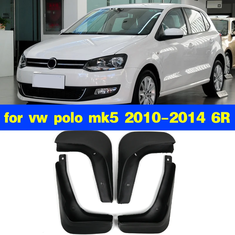 

Для Volkswagen VW Polo Mk4 MK5 9N3 6C 6R 2005 ~ 2017 брызговики на крыло брызговики аксессуары 2006 2010 2015 2016