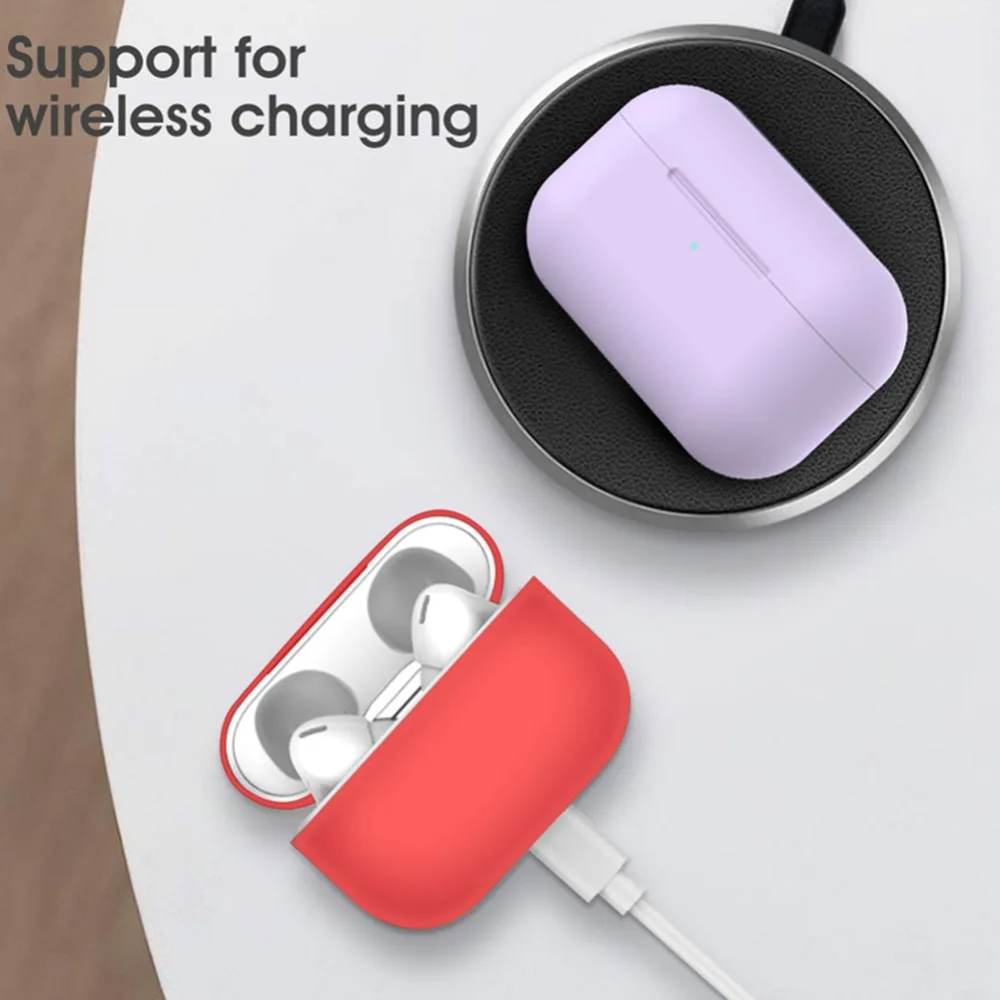 Силиконовый чехол Защитный чехол для Apple Airpods pro TWS blutooth наушники мягкий Air pods pro защитный чехол s крюк для наушников