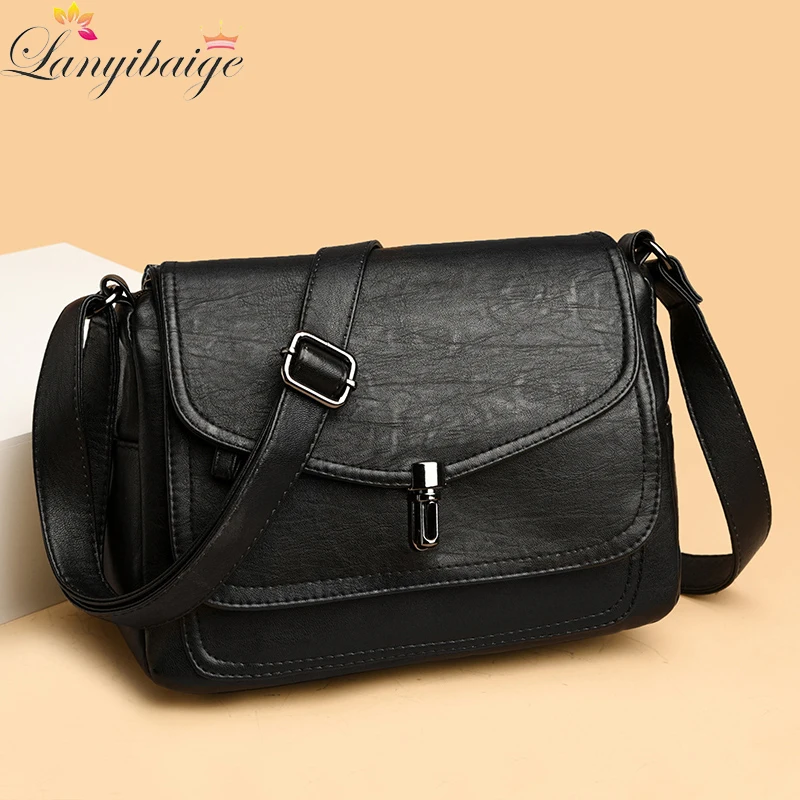 

Высококачественные кожаные кошельки и сумки, модные женские сумки на плечо, роскошные дизайнерские сумки с клапаном, женские сумки через пл...