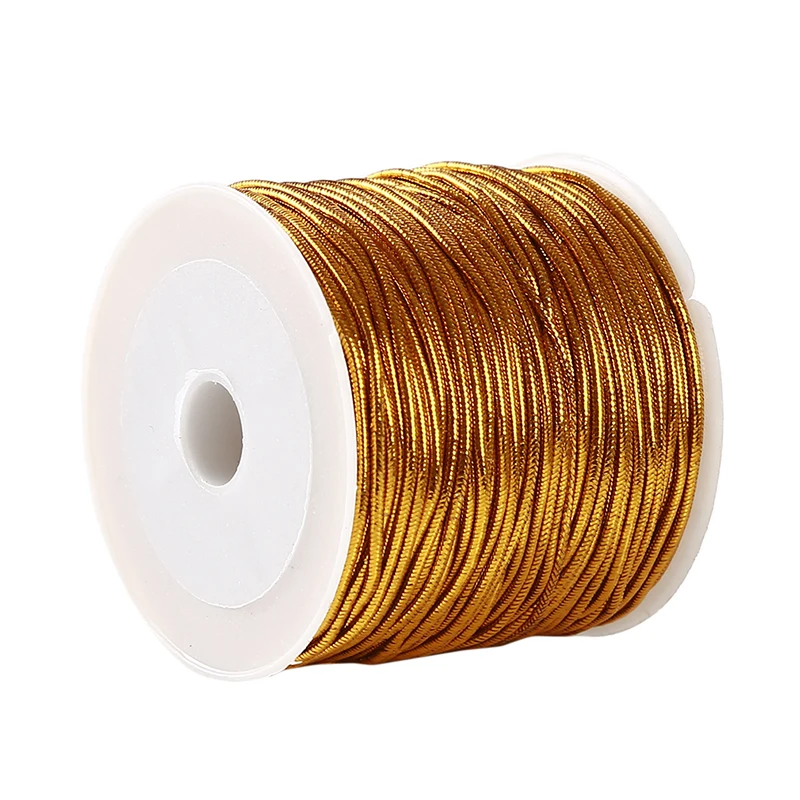 2021 новые эластичные золотистое шелковое веревка лента подарочная упаковка
