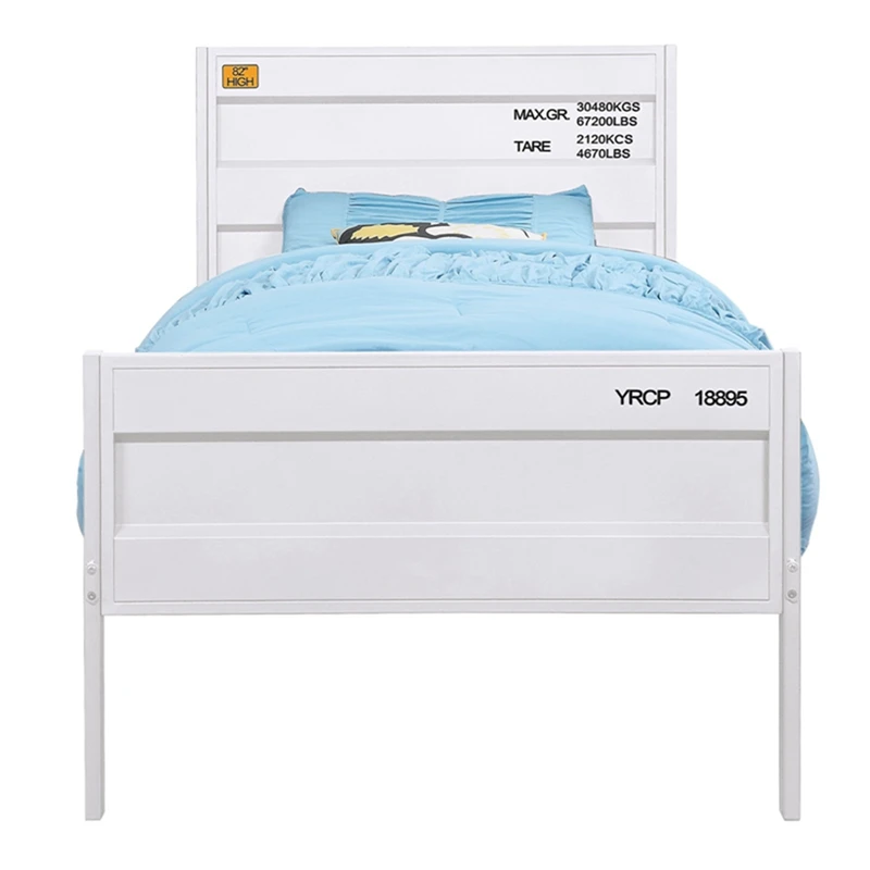 

Headboard Sleeping Single Bed Frame Home Furniture Twin Platform Cargo Twin Bed