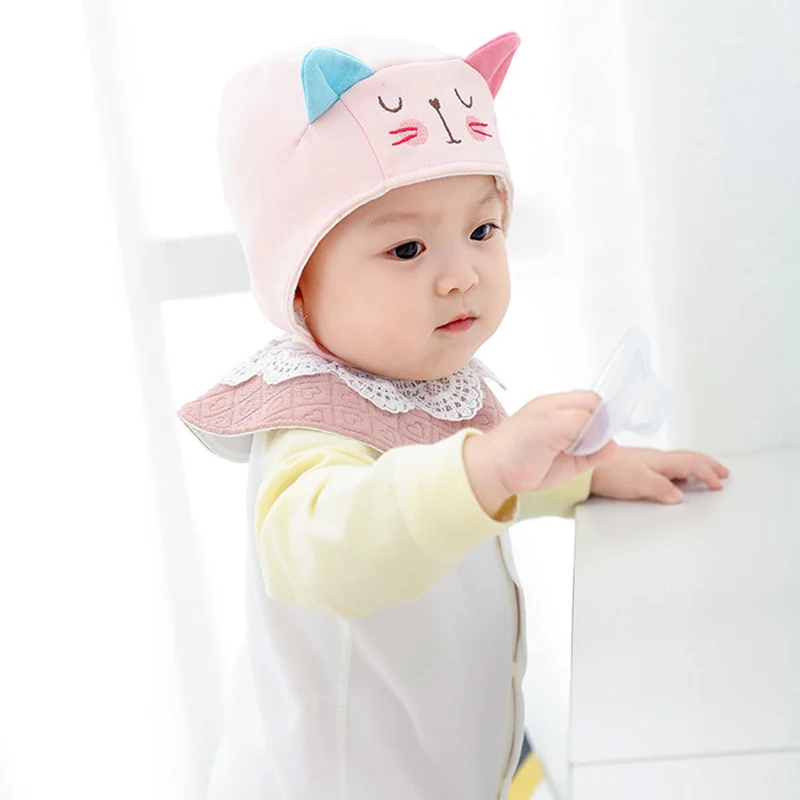 Шапки с вышивкой для новорожденных на Возраст 3-10 месяцев | Детская одежда и обувь