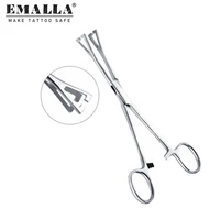 stainless steel silver piercing supply tool septum ear tongue nose lip belly body plier clamp forcep tattoo supply free shipping
