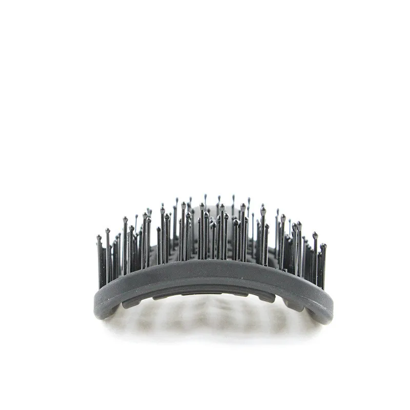 

Portable Hair Brush Scalp Massage Comb Salon Women Rubber Anti-skid Handle Dry Wet Hairdressing Style Tool Detangling Hair Brush
