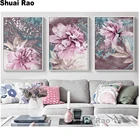 Круглая Алмазная мозаика 5d, абстрактная картина, вышивка, нордическое украшение для дома, настенное искусство, цветы, алмазная живопись, Настенный декор,