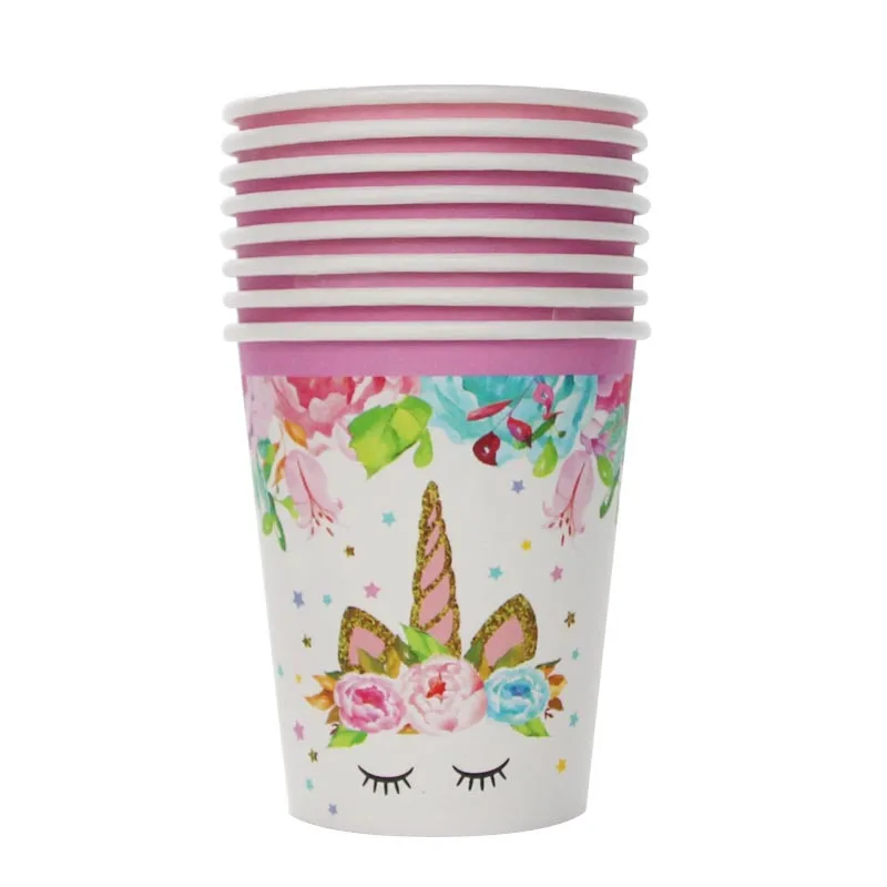 1 шт. 108*180 см Единорог пластиковая скатерть вечерние Детские Днем Рождения