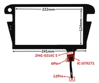 10 2 inch gt9271 zp2096 zhg 0216c e capacitive touch digitizer for car dvd gps navigation multimedia touch screen panel glass