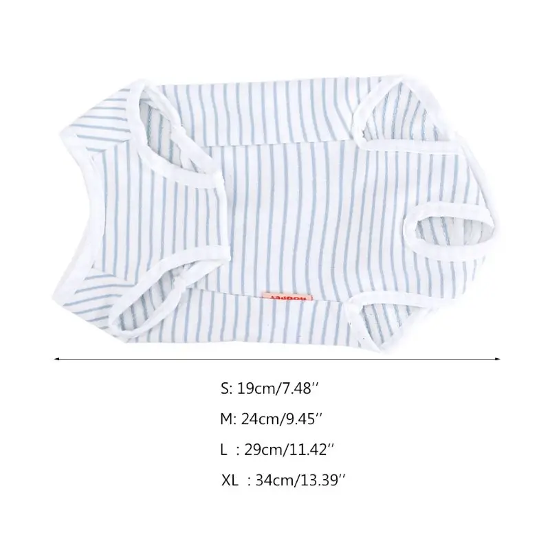 

Cat Recovery Suit Sterilization Care Pet Kitten Prevent Lick After Surgery Wear Summer Vest