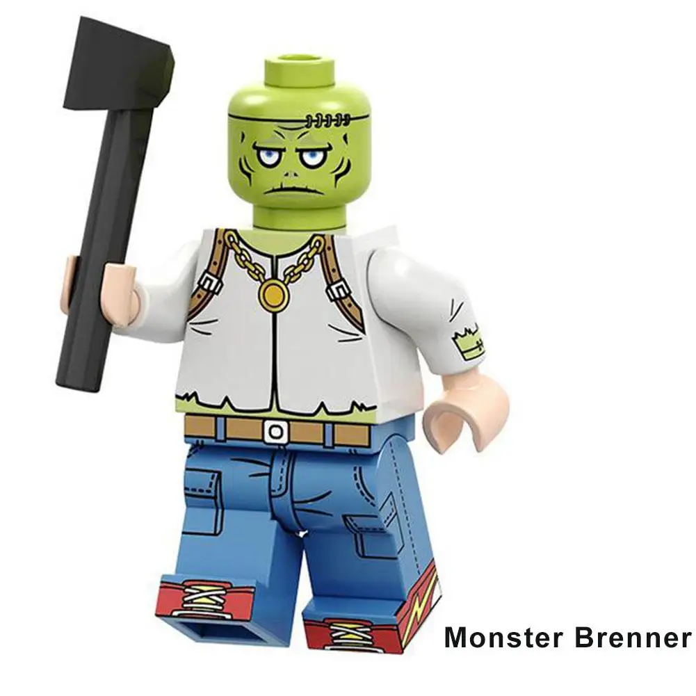 

Kuulee Building Blocks PG8174 Halloween Series Assembled Building Blocks Toys Halloween Series Assembling Building Blocks Dolls
