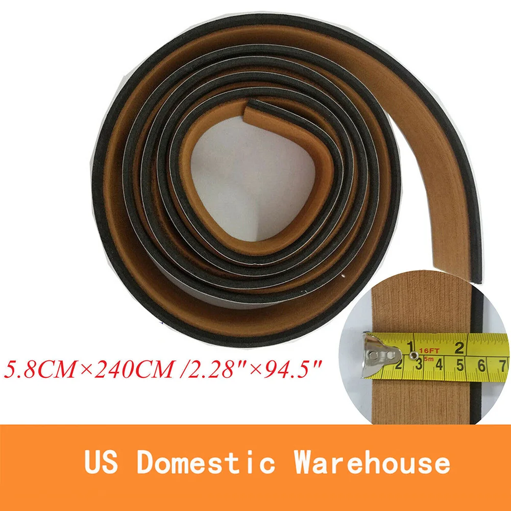 

240 X 5.8 Cm Marine Flooring Soft Boat Yacht Self Adhesive Non Slip EVA Foam Decking Sheet Accessories Carpet Practical