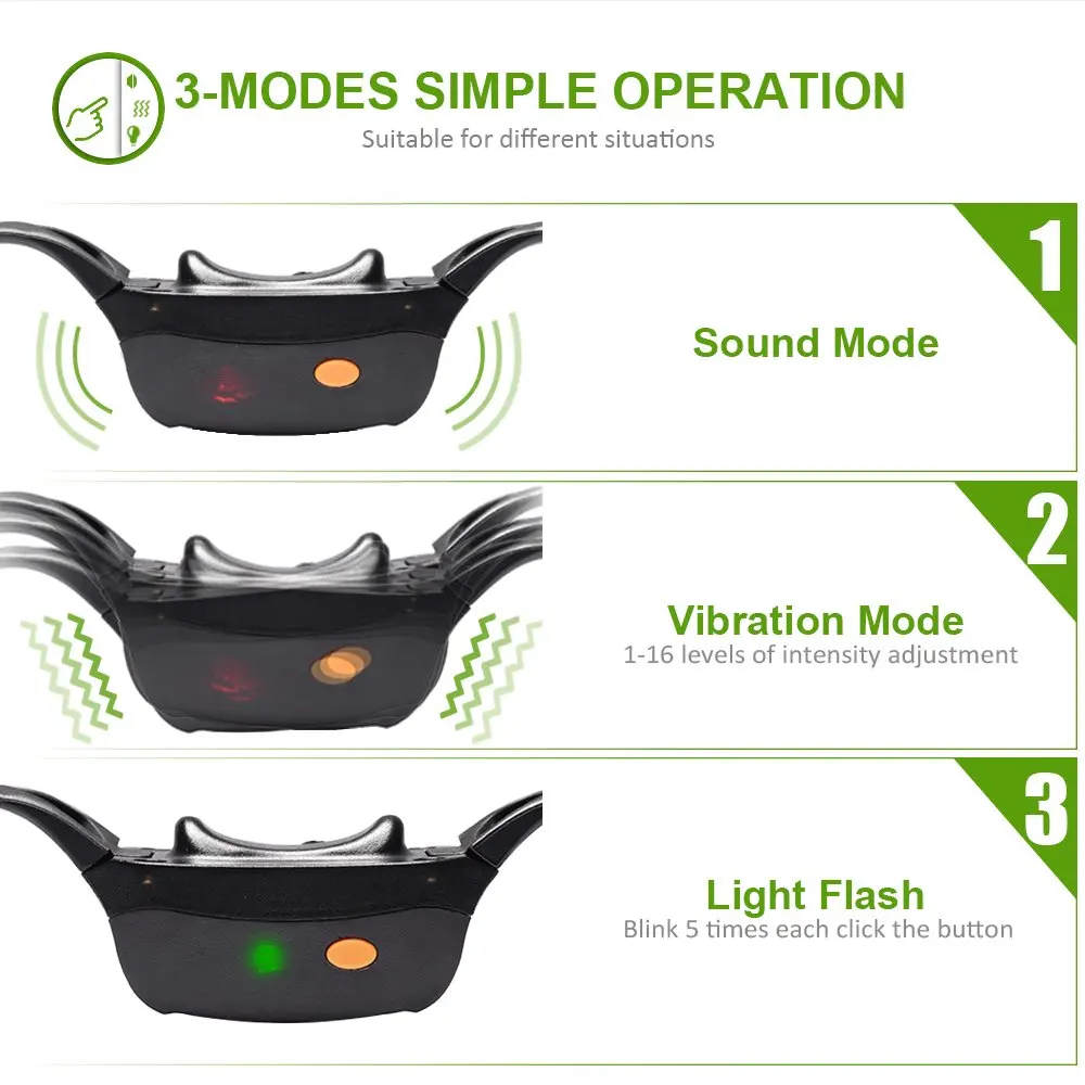 600 м ошейник для тренировки собак Электрический Вибрационный водонепроницаемый