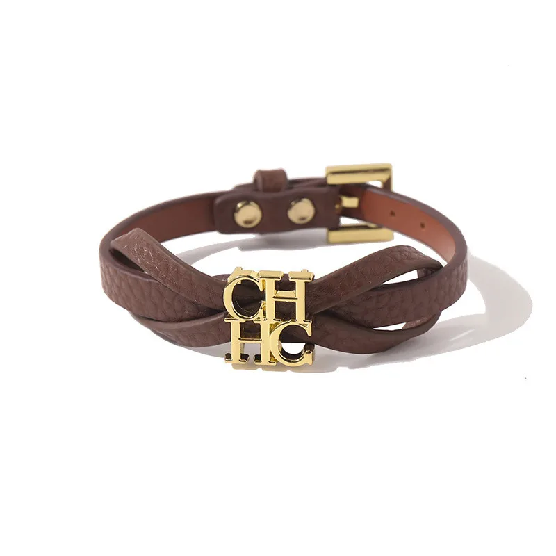 Высококачественный милый браслет из искусственной кожи в стиле панк с