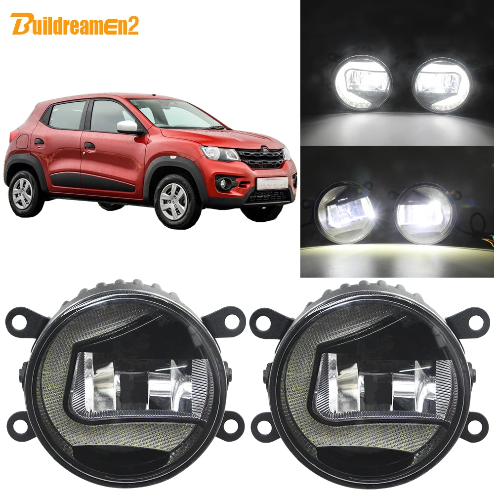 Buildreamen2 для Renault Kwid 2015 2016 2017 2018 автомобиль внешний светодиодный проектор
