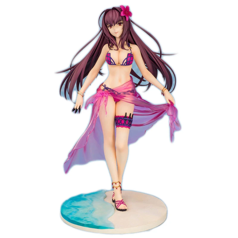 Fate / Grand Order Scathach 26 см ПВХ подвижная экшн фигурка модель из мультфильма аниме