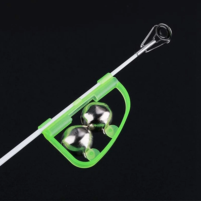 Fishing Bells 50Pcs Arched Slightly Luminous At Dark Fish Bite Alarm Indicator | Спорт и развлечения
