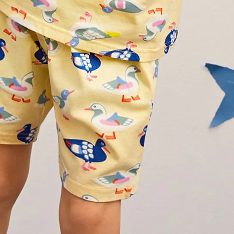 

Summer New Boys' Homewear, Handsome And Comfortable Cotton Short-sleeved Pajamas Suit