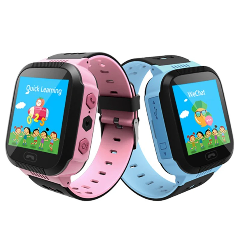 Q528 Водонепроницаемые Детские Смарт часы SOS анти потери умные 2G SIM карта трекер