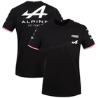 Новый гоночный костюм формула один с короткими рукавами, испанская футболка F1Alpine для команды, мотоциклетный костюм с задним крестом, горный Топ 2021
