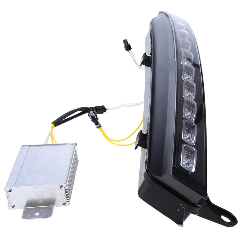 Светодиодные водонепроницаемые дневные ходовые огни POSSBAY белого и желтого цвета