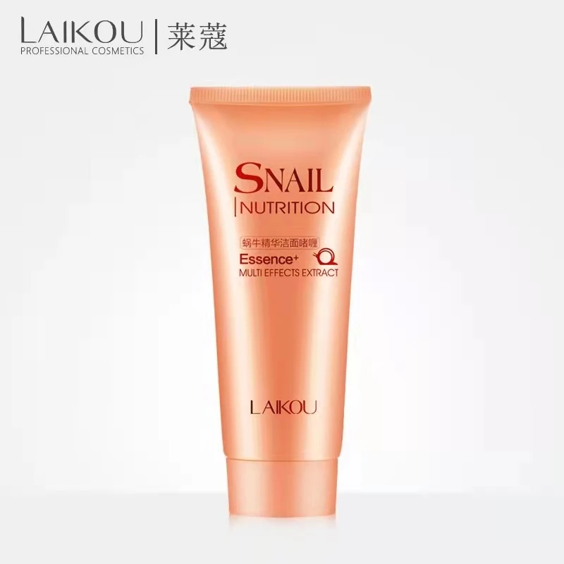 

LAIKOU 100 кг очищающее средство для лица, удаление угрей, очищающее масло Управление Улитка Питание эссенция отбеливание сокращение пор уход з...