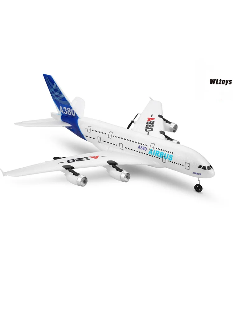Новинка 2019 WLtoys аэробус A380 игрушечный самолет 2 4 ГГц 3-канальный радиоуправляемый