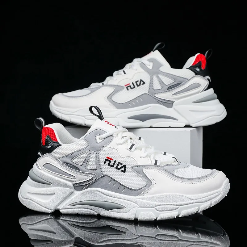 

2021 Новая мужская обувь повседневные кроссовки Lithe на толстой подошве, дышащая сетка, Теннисный скейтборд, беговая Обувь для прогулок