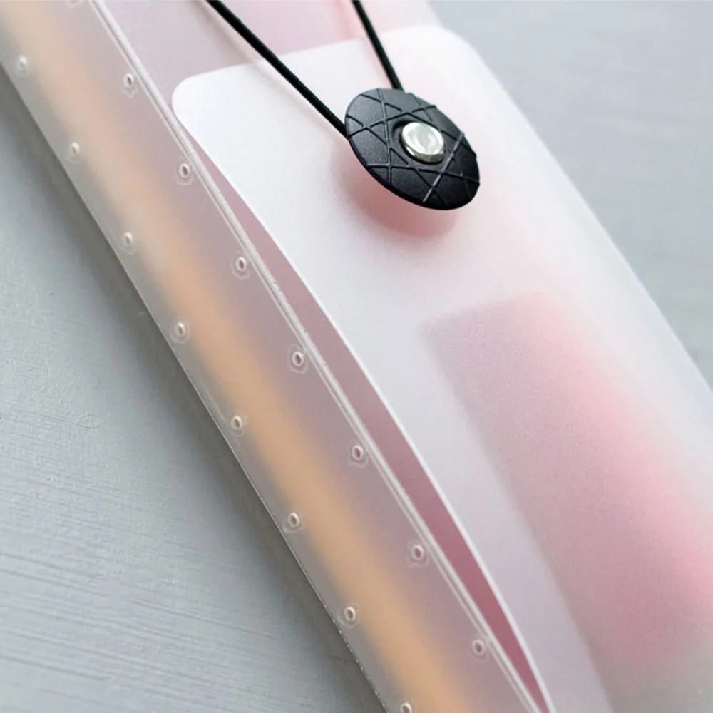 

3pcs Multi-functional Translucent Pencil Case Pencil Box Stationery Supplies for School Office