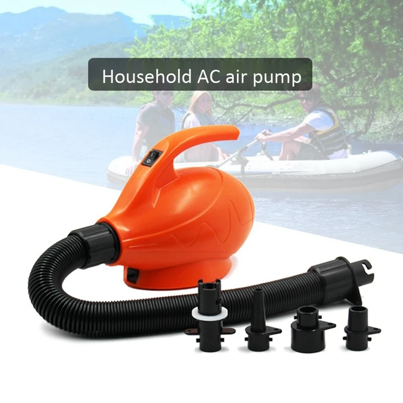 

Electric Air Pump Car Inflatable Pump High Pressure Air Pump for Outdoor Paddle Board and Boat Airbed Kayak-EU Plug
