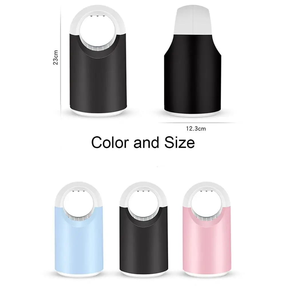 Настольный USB Электрический вентилятор светодиодный УФ лампа светильник ловушка