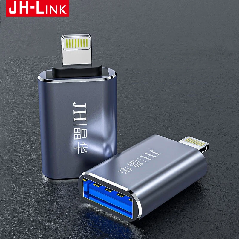 JH LINK информация о Famale USB3.0 OTG для вспышки камеры адаптер преобразователь данных SD