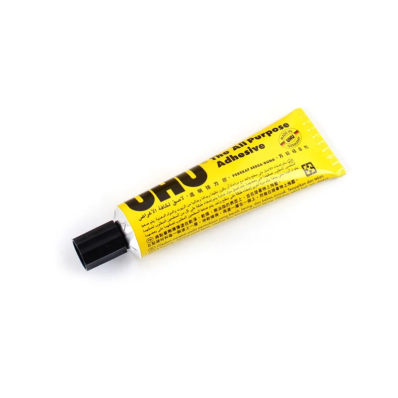 

2PCS-Handmade transparent wood model glass metal DIY production repair shoes glue transparent soft adhesive 35ml