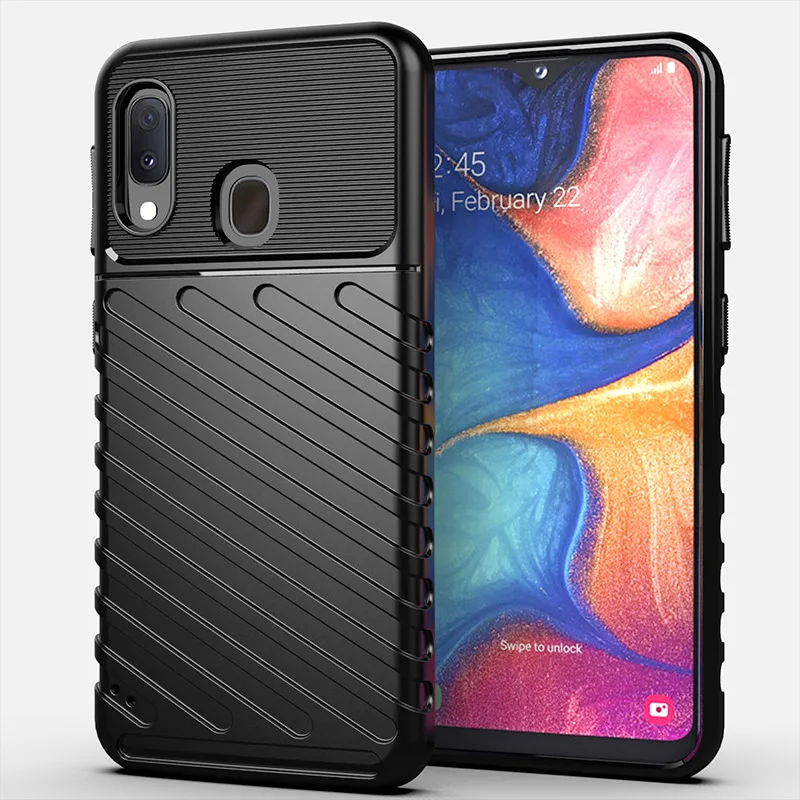 Защитный силиконовый чехол для Samsung Galaxy A20E A20 A10 | Мобильные телефоны и аксессуары