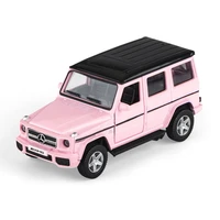 pink audi maserati benz 136 metal vehicle diecast pull back cars model toys for boy collection xmas gift office home decoration