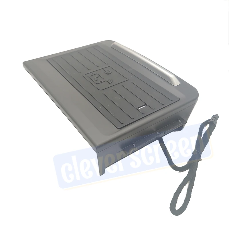 new wireless charger for audi q5l cordless charging board armrest box phone holder for iphone charge case free global shipping
