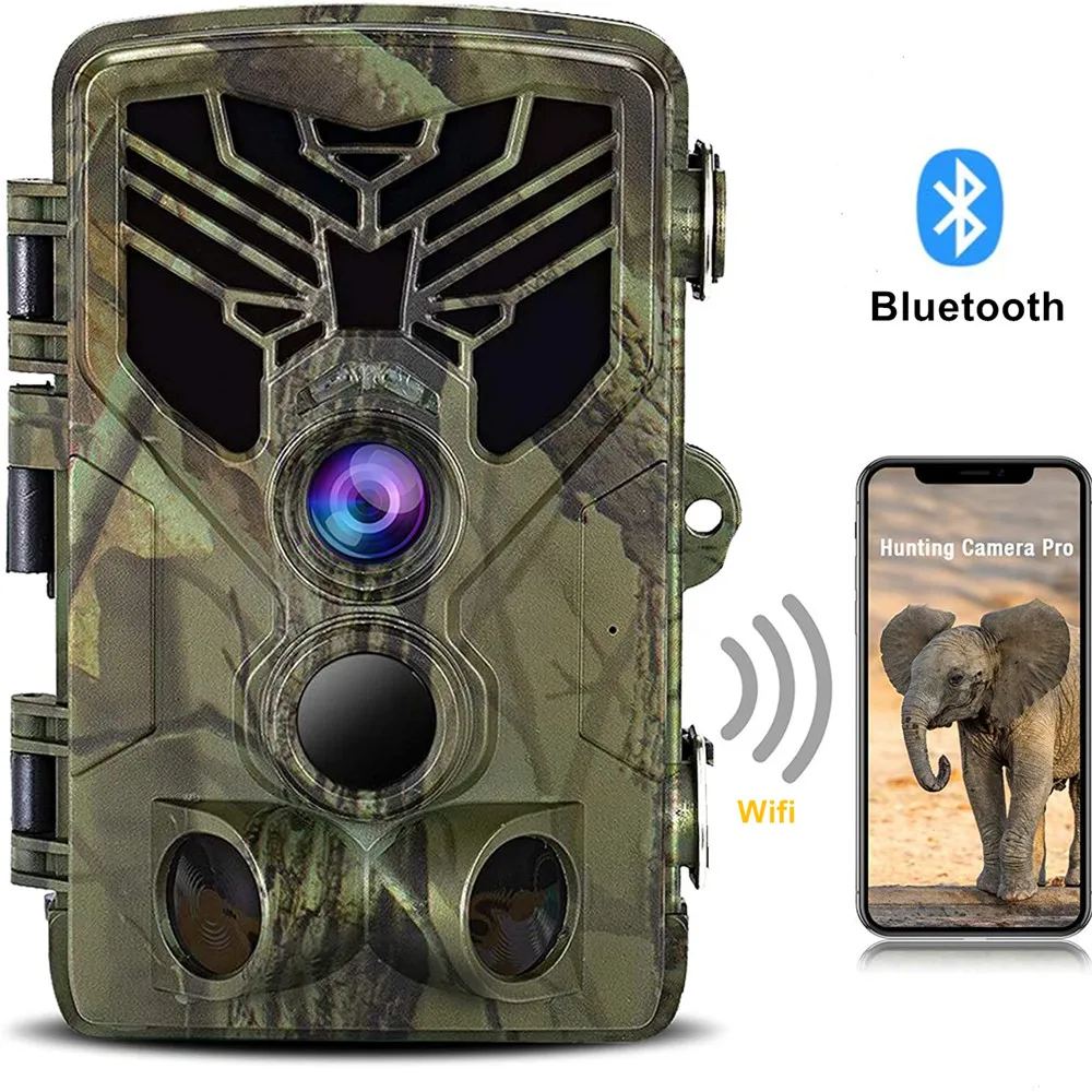 

Wifi Wireless Hunting Camera 20MP 1080P Trail Game Camera 940nm APP Scouting Surveillance Camera IR LED Bluetooth Wild Camera