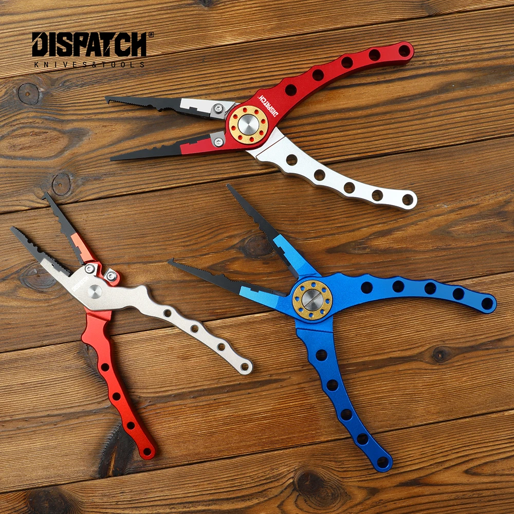 

Dispatch Fishing Pliers Lure Plier Fishing Tools Line Cutter Multifunctional Knot Scissors Hook Remover Fishing Equipment