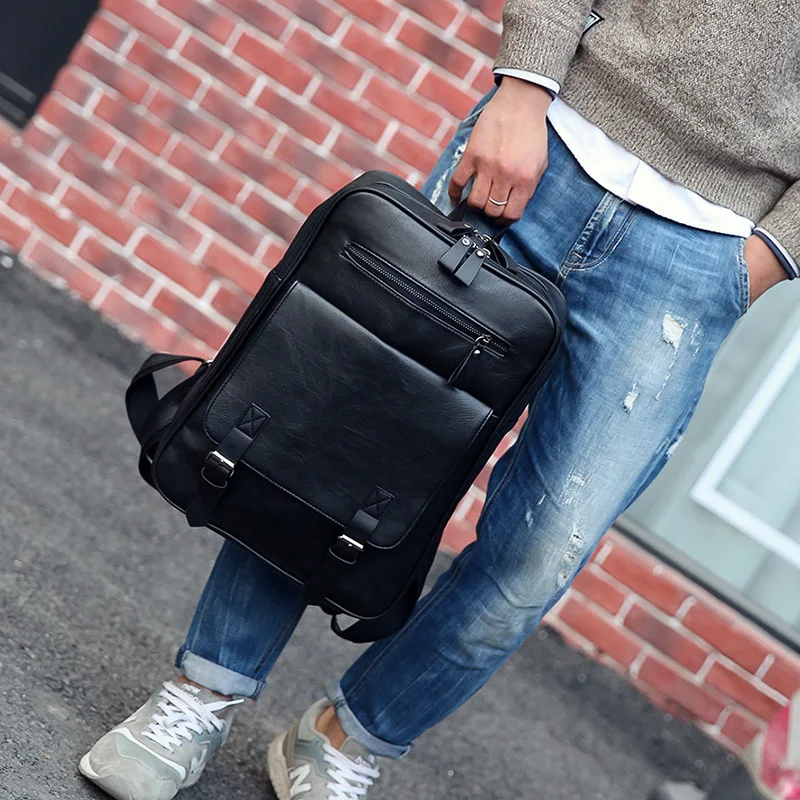 Классический PU Мужской Женский дорожный рюкзак для ноутбука Macbook Air Pro 11 12 13 15 Retina