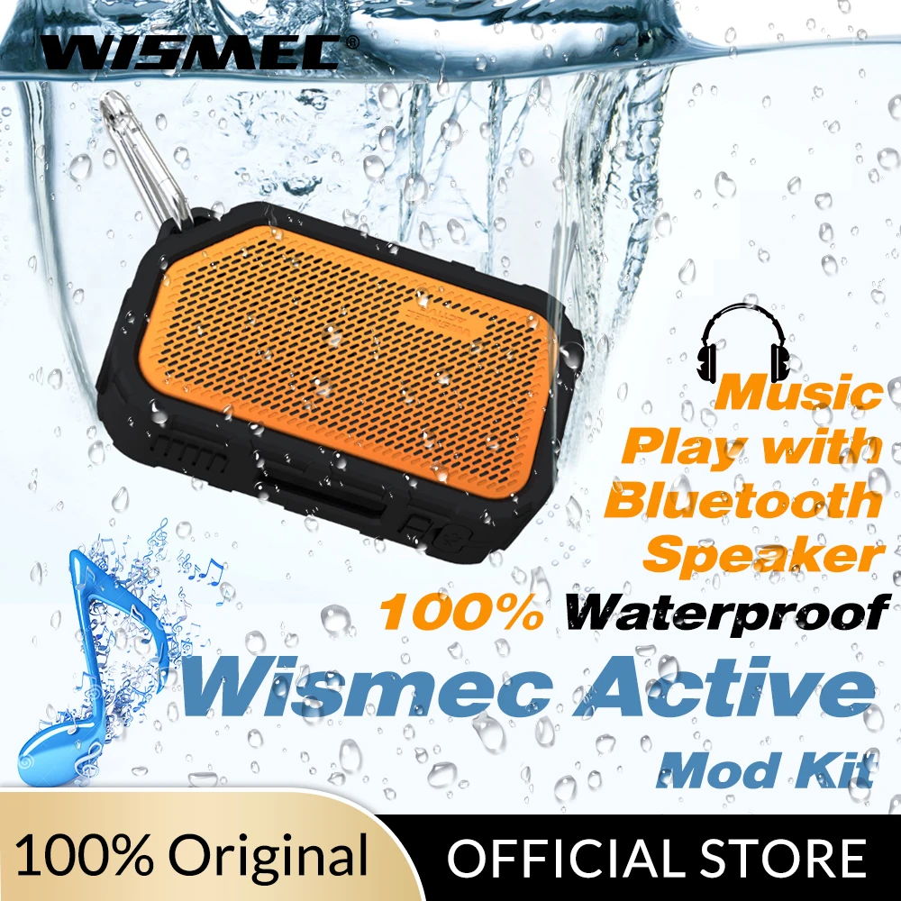 Оригинальный бокс мод Wismec 80 Вт вейп с Bluetooth динамиком